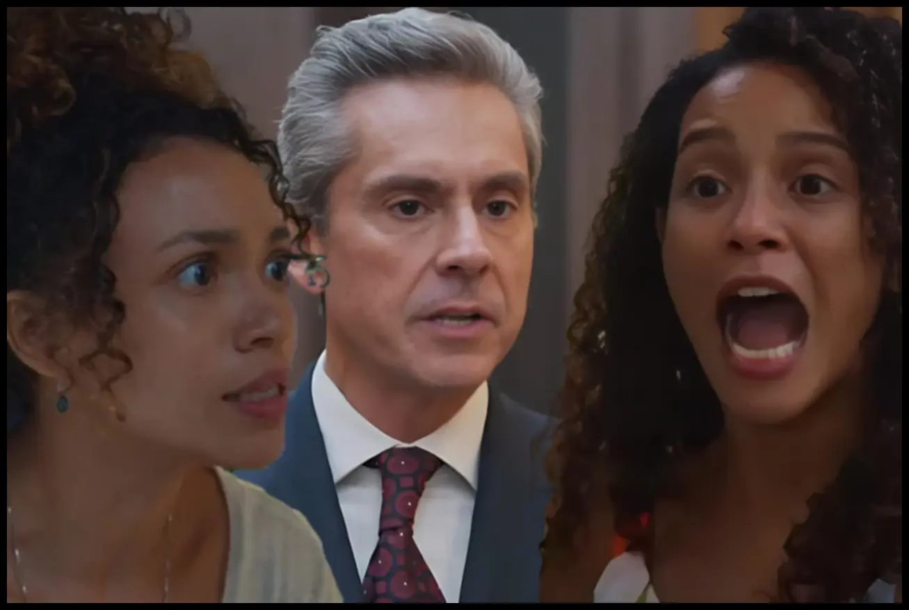 Cena de Vale Tudo com Marco Aurélio e Laís