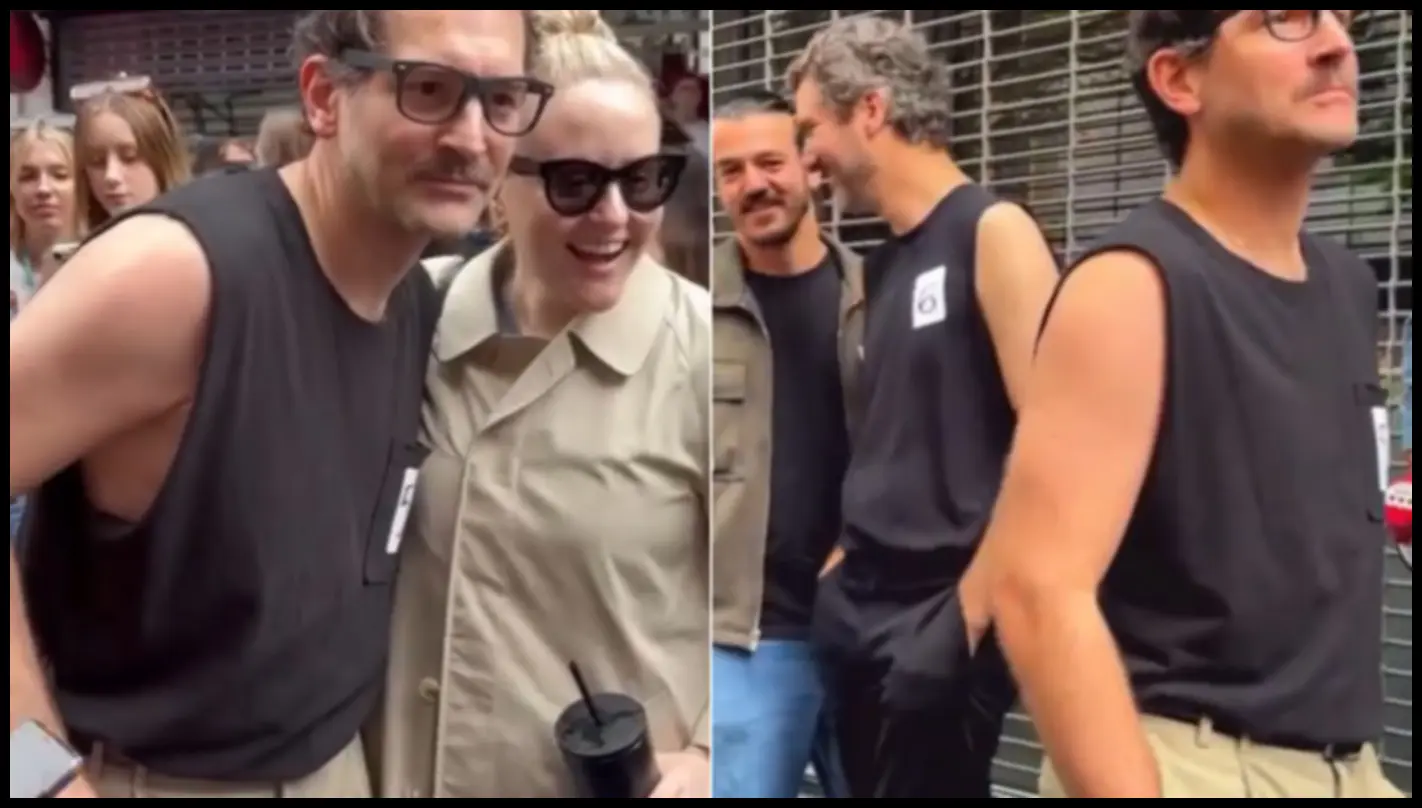 George Gountas durante o concurso de sósias