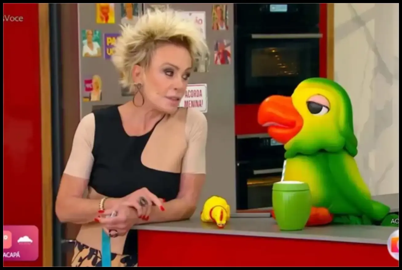 Louro Mané com Ana Maria Braga