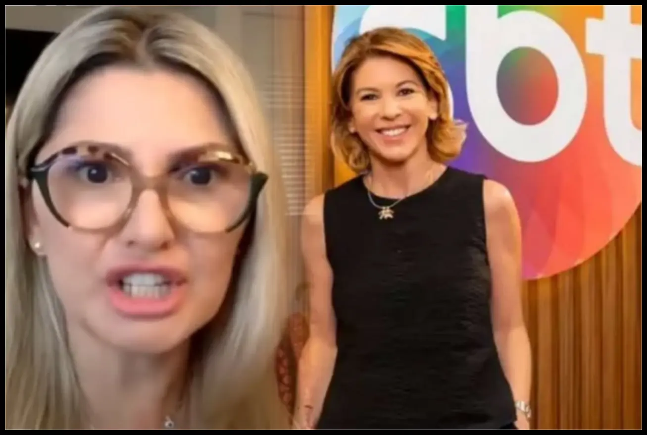Antonia Fontenelle criticando o SBT