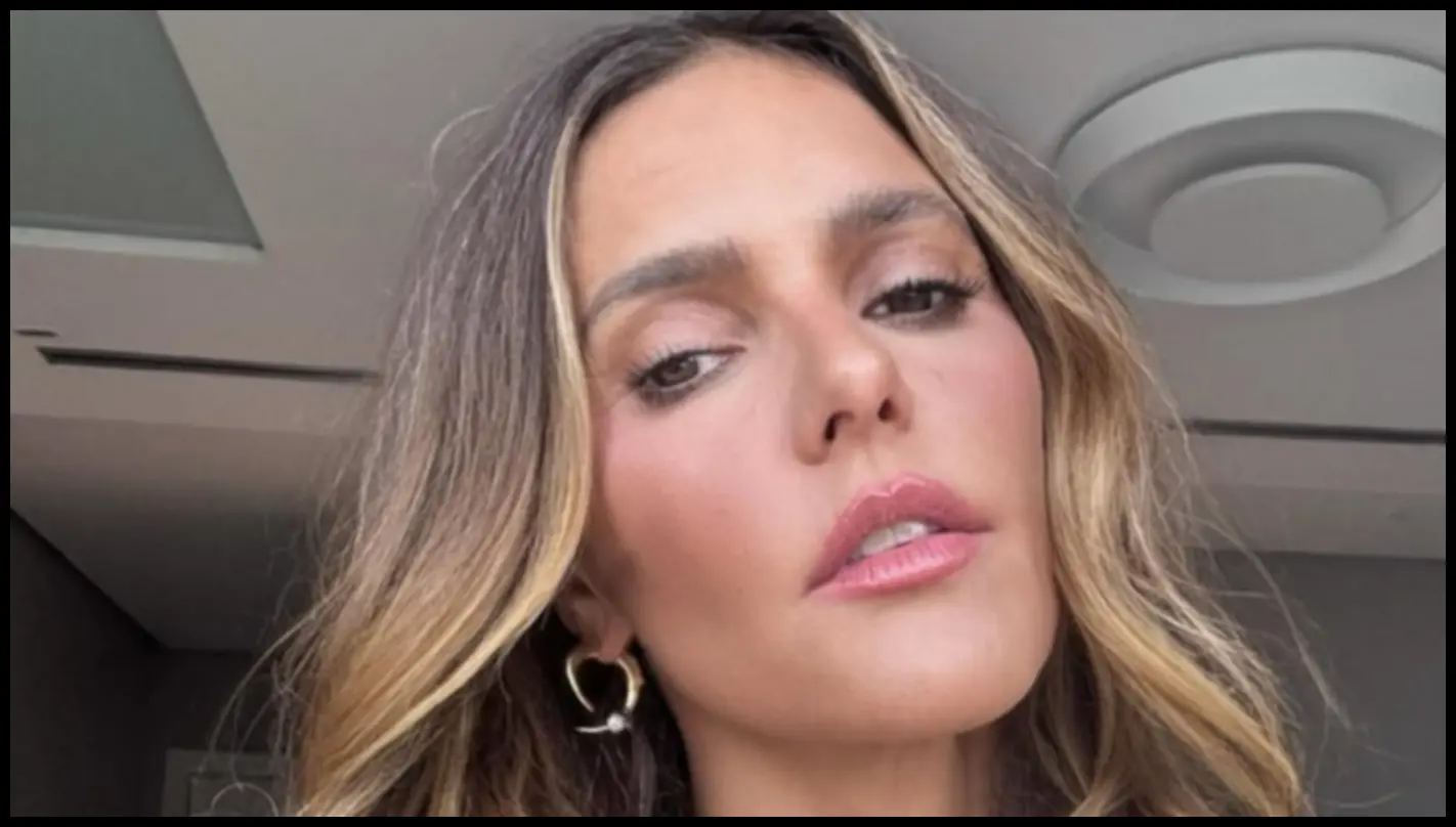 Fernanda Lima compartilhando suas experiências sobre a menopausa