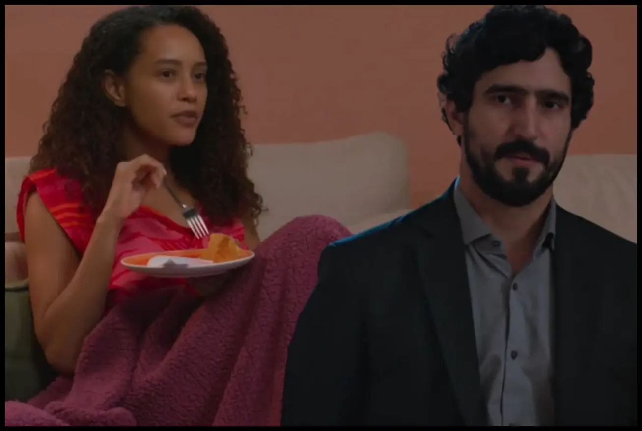 Momento tenso entre Raquel e Ivan na novela Vale Tudo