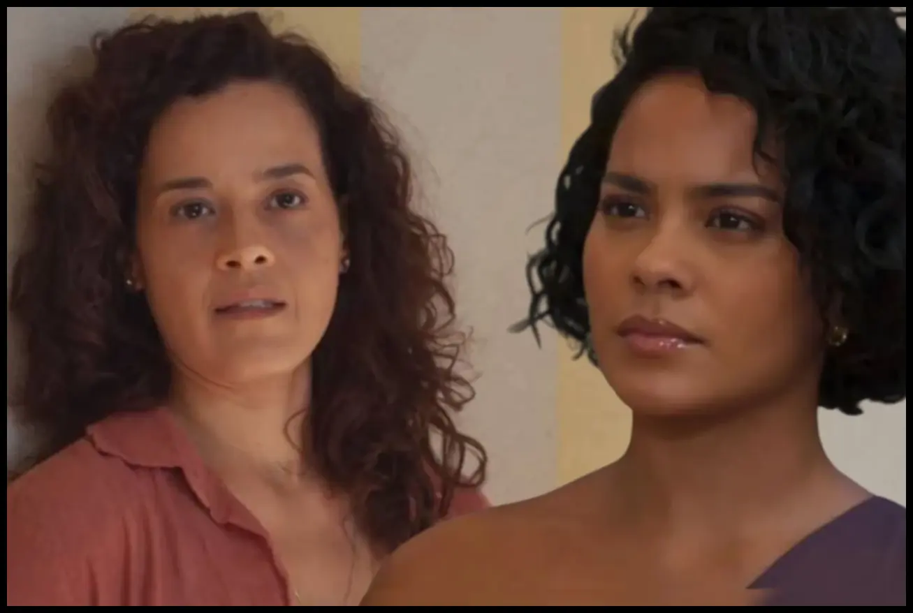 Cecília em cena impactante