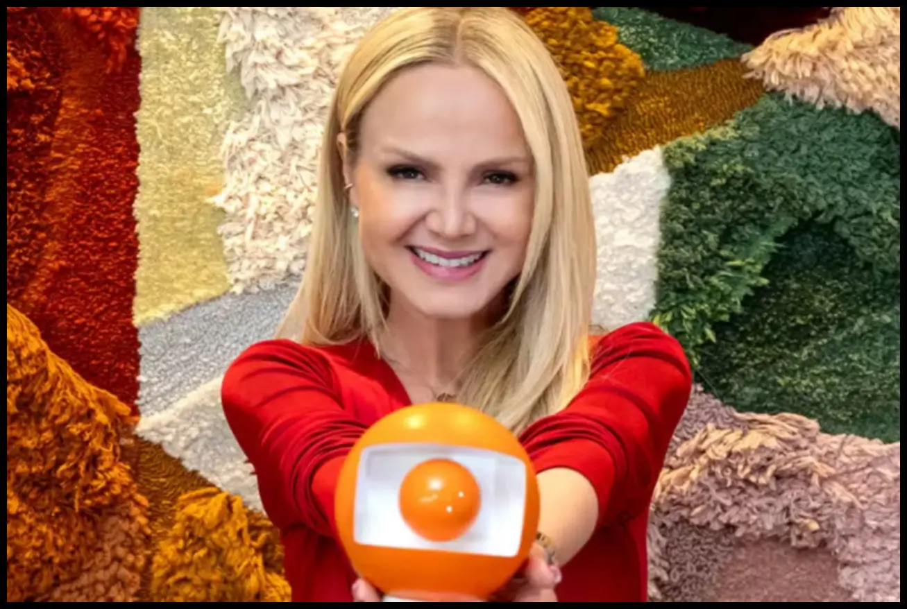Eliana durante suas gravações para o novo programa