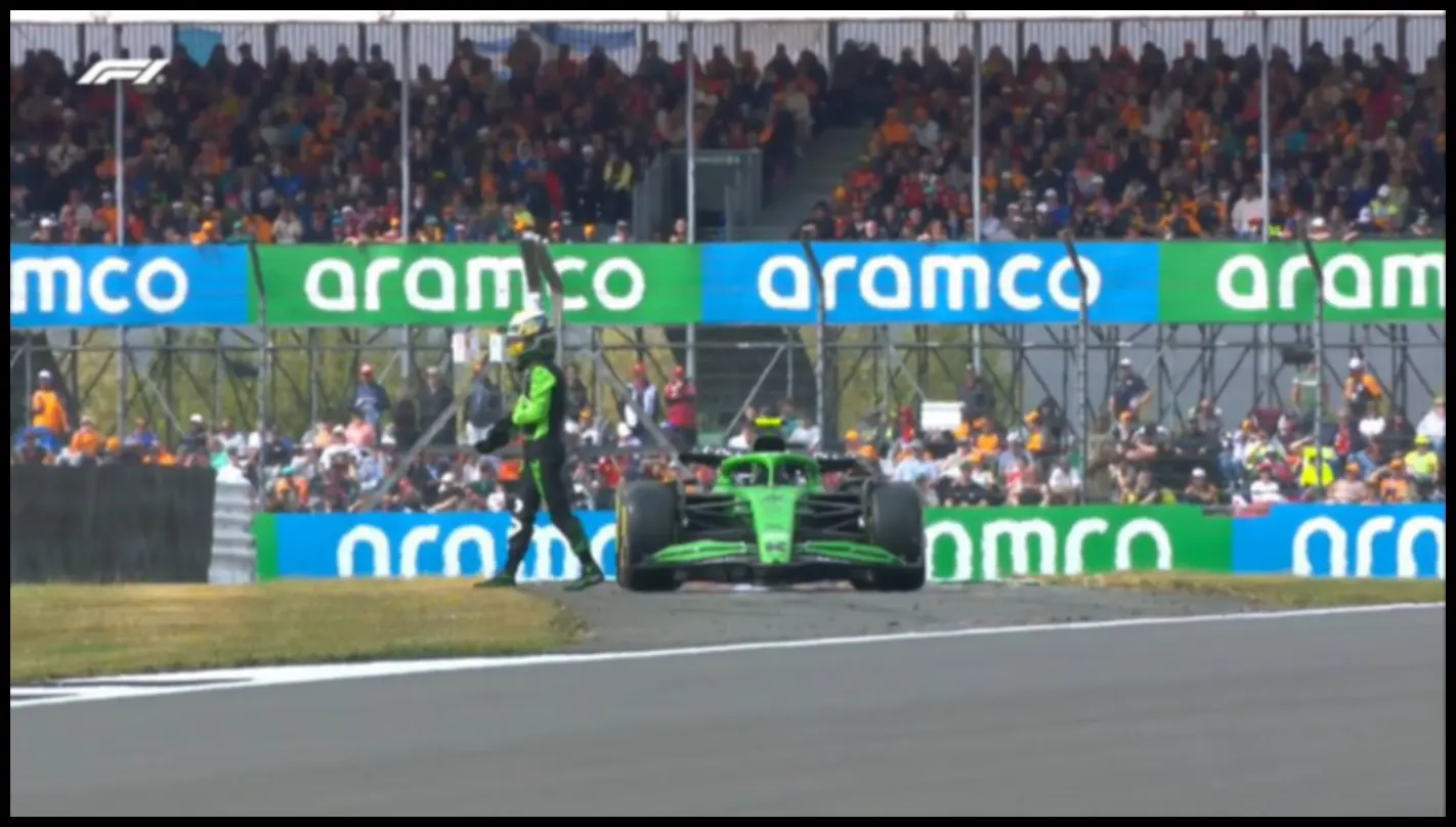 Gabriel Bortoleto em ação na Fórmula 1