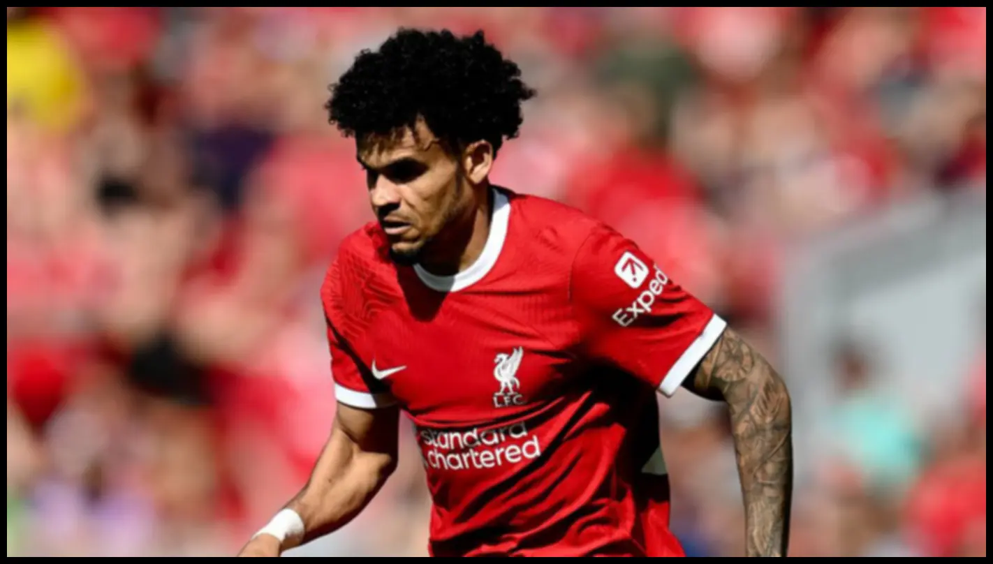 Luís Díaz em confraternização