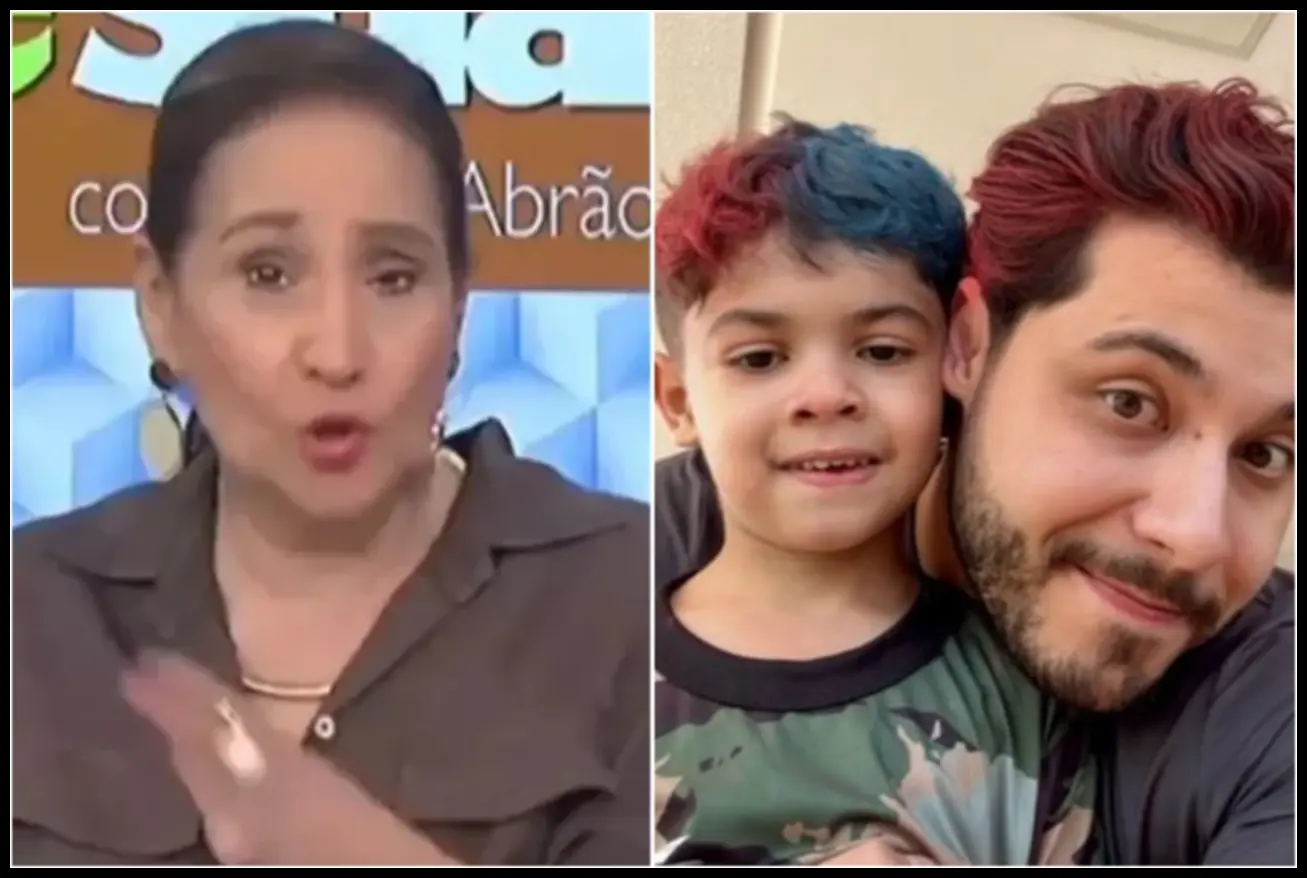 Imagem de Murilo Huff e seu filho Leo