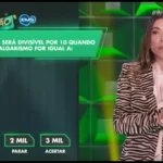 Tensão no Show do Milhão: Aline arrisca tudo na pergunta crucial