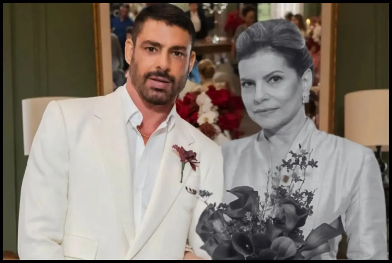 Odete Roitman e César em Vale Tudo, com um carro esportivo, simbolizando luxo e poder