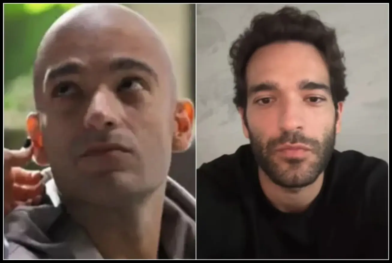 Humberto Carrão caracterizado como Afonso em Vale Tudo