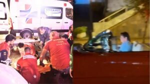 Roberto Carlos sofre acidente