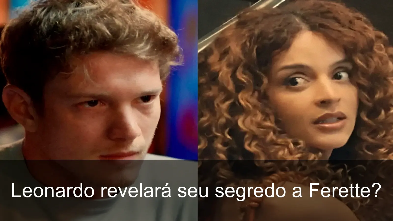 Viviane e Leonardo em momento de intimidade na novela Três Graças