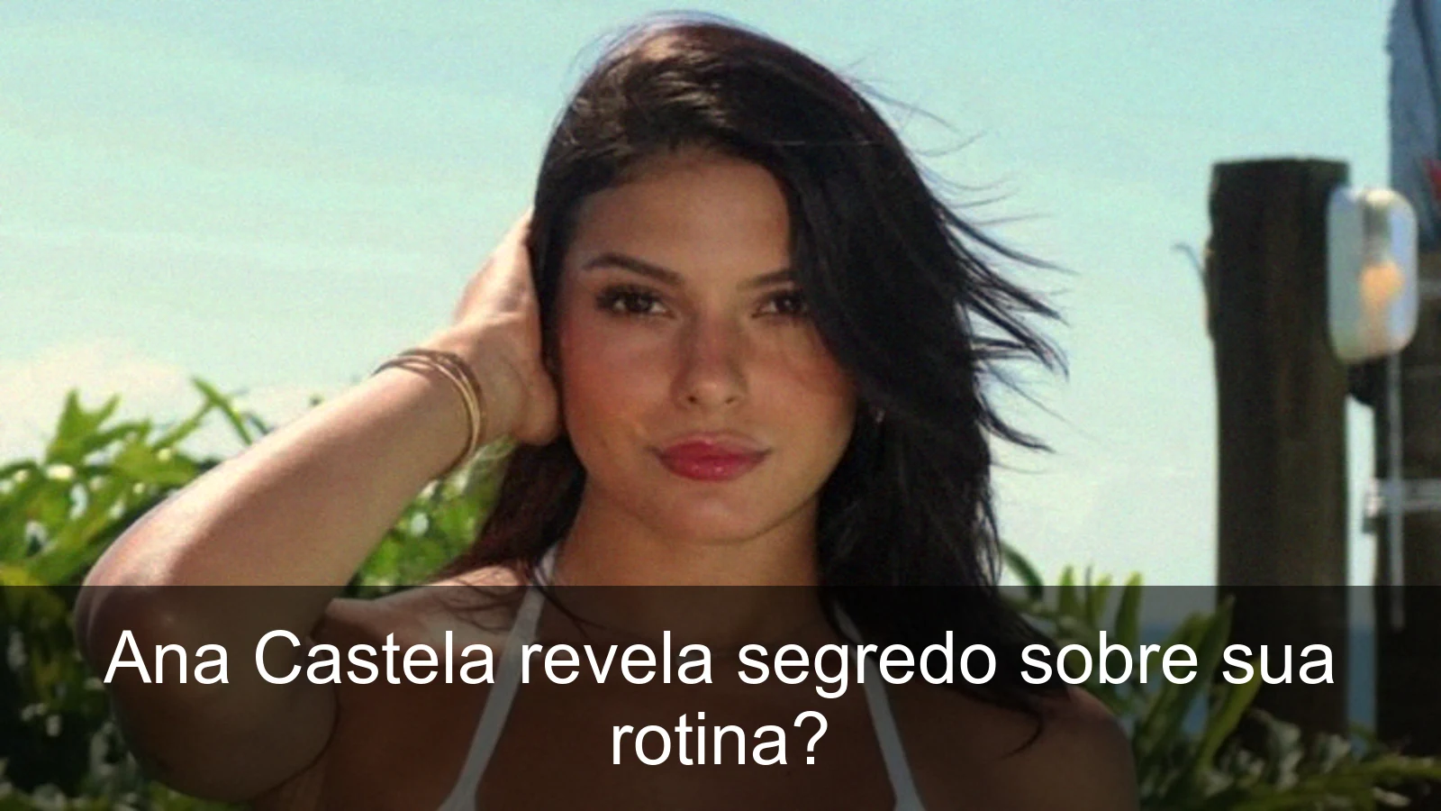 Ana Castela em biquíni, irradiando autoconfiança