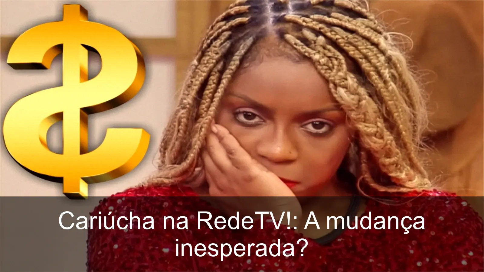 Cariúcha anuncia saída do SBT e sua chegada na RedeTV!