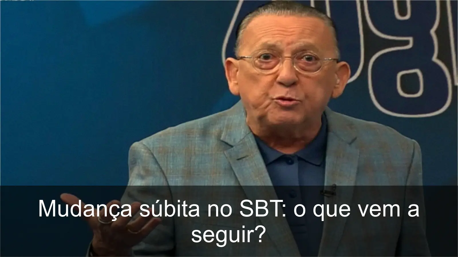 Galvão Bueno assume novo programa no SBT