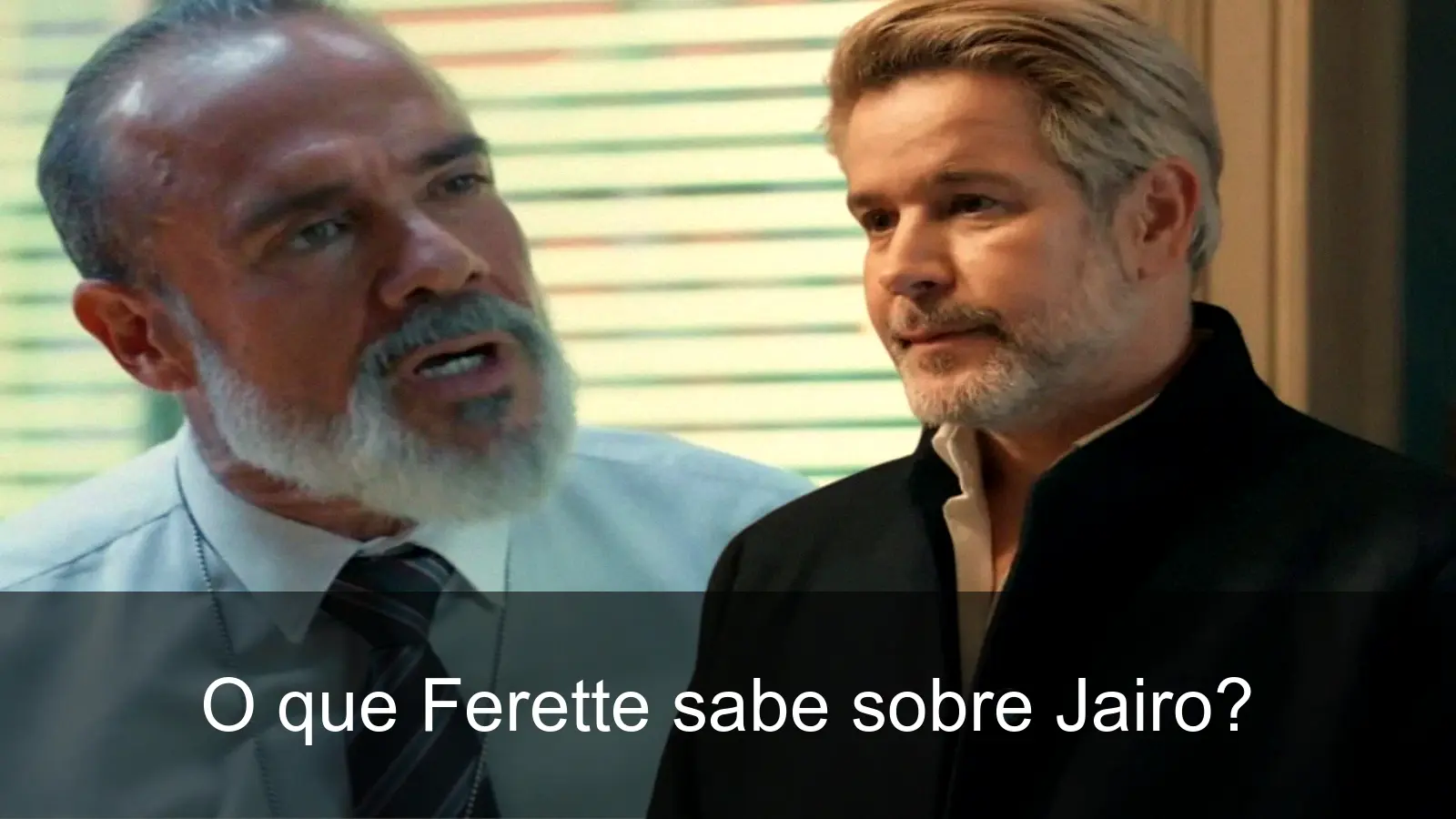 Jairo Barroso em momento de vulnerabilidade