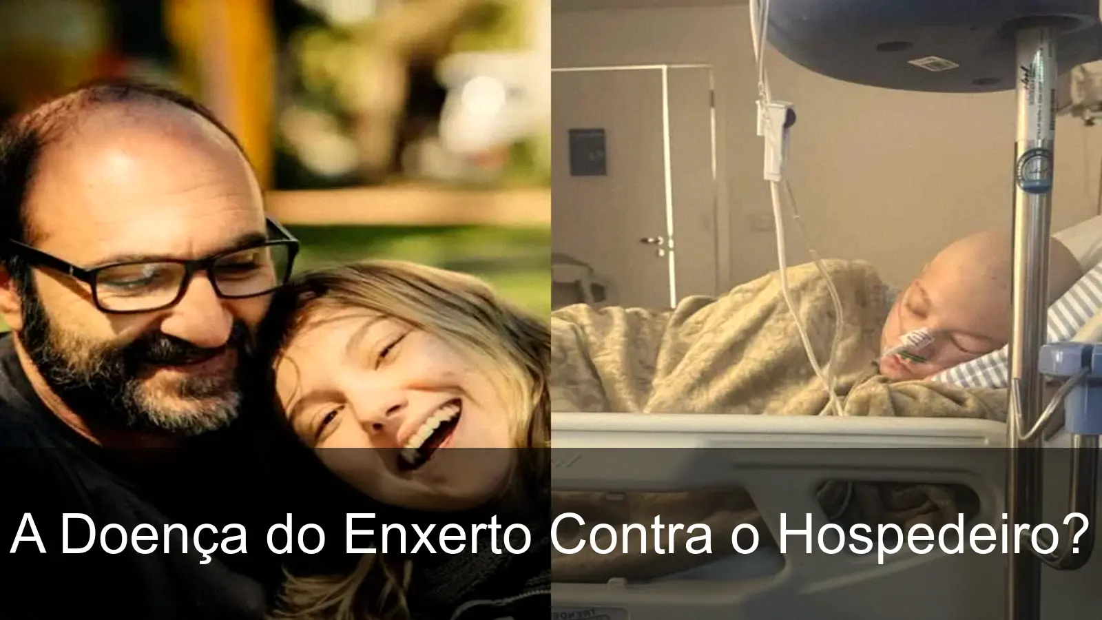 Joelson Veloso expressando preocupação pela filha Isabel