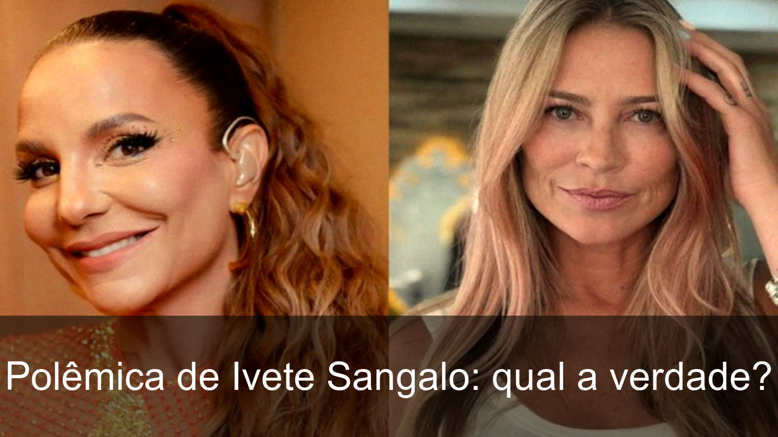 Luana Piovani critica Ivete Sangalo em polêmica sobre criança no palco