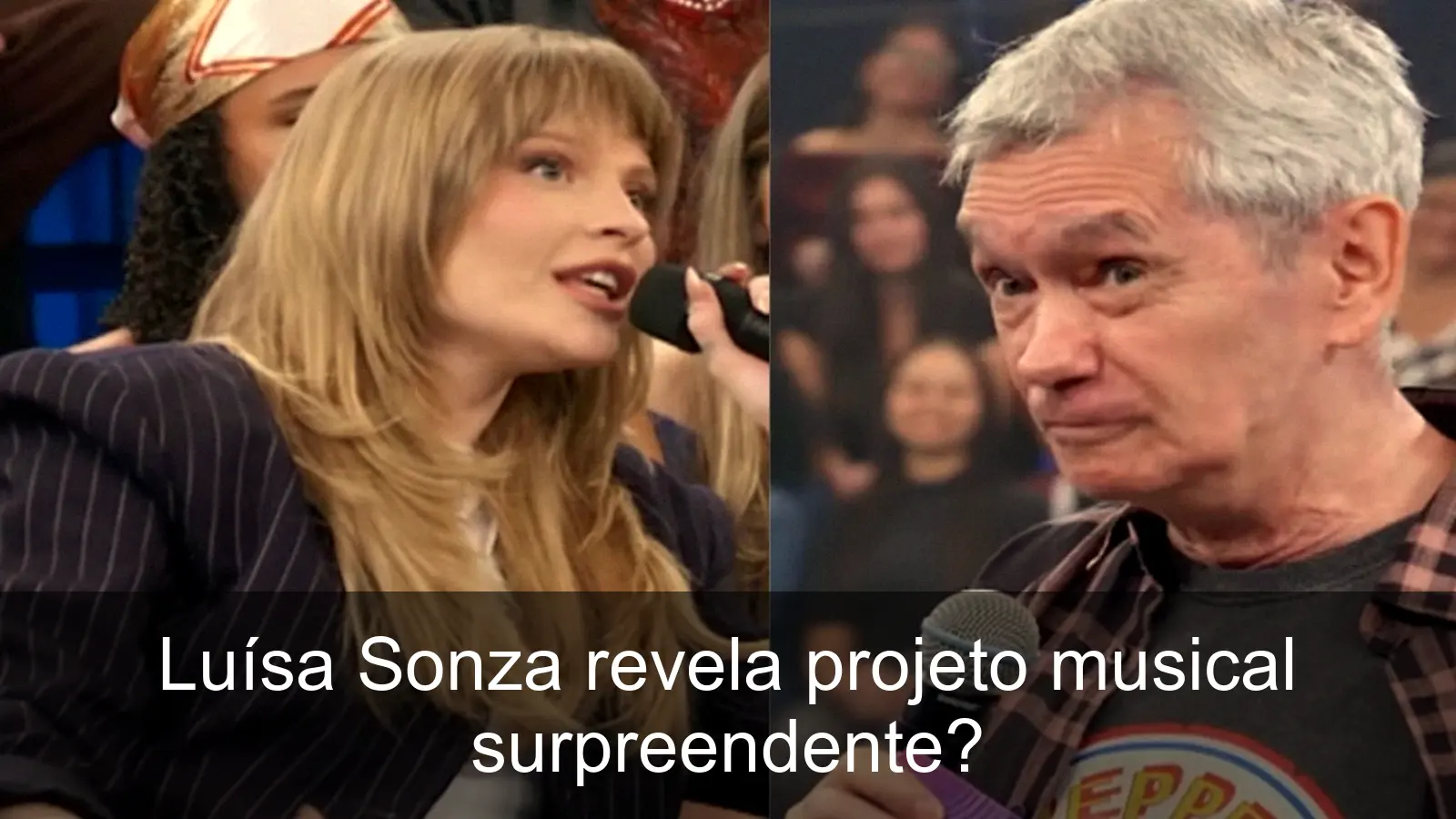 Luísa Sonza se apresenta no Altas Horas