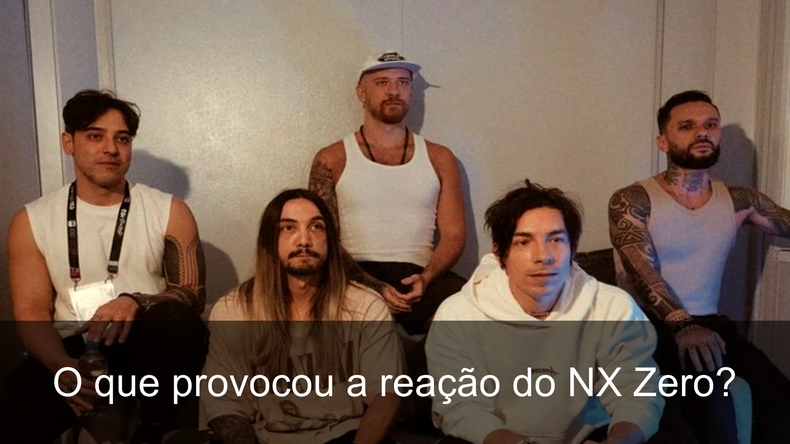 NX Zero se pronuncia sobre polêmica e reafirma seus valores