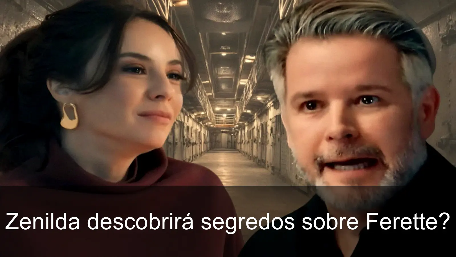 Zenilda confrontando Ferette em um momento tenso