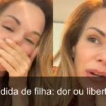 Ana Furtado desabafa sobre a difícil despedida da filha Isabella