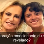 Ana Maria Braga emociona com homenagem aos 15 anos de Joana