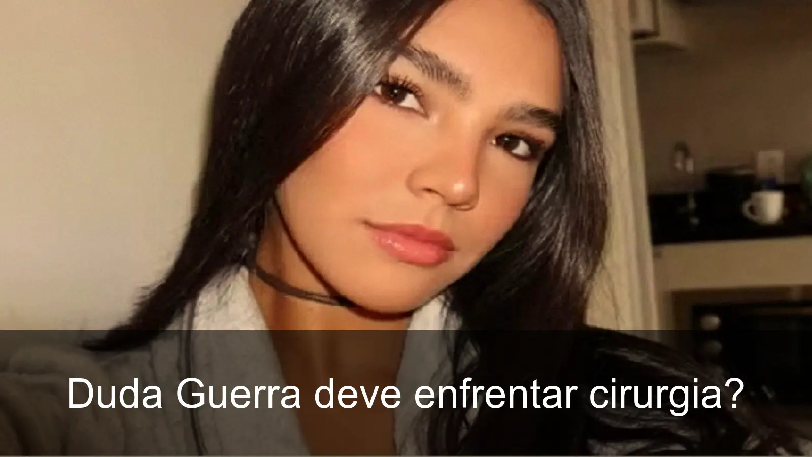 Duda Guerra compartilhando sua luta contra o tumor ósseo aos 17 anos.