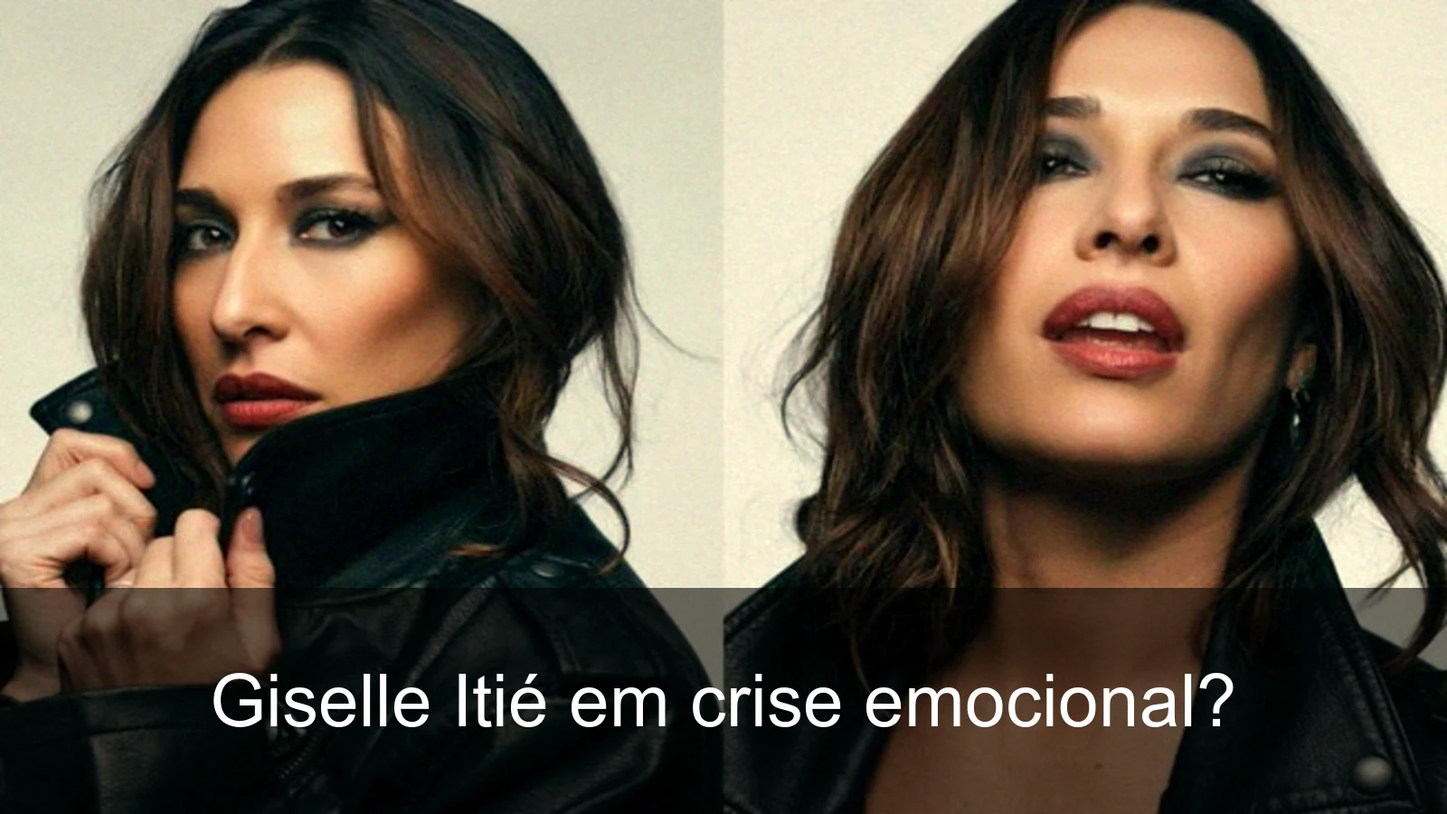 Giselle Itié compartilhando suas experiências sobre relacionamentos tóxicos