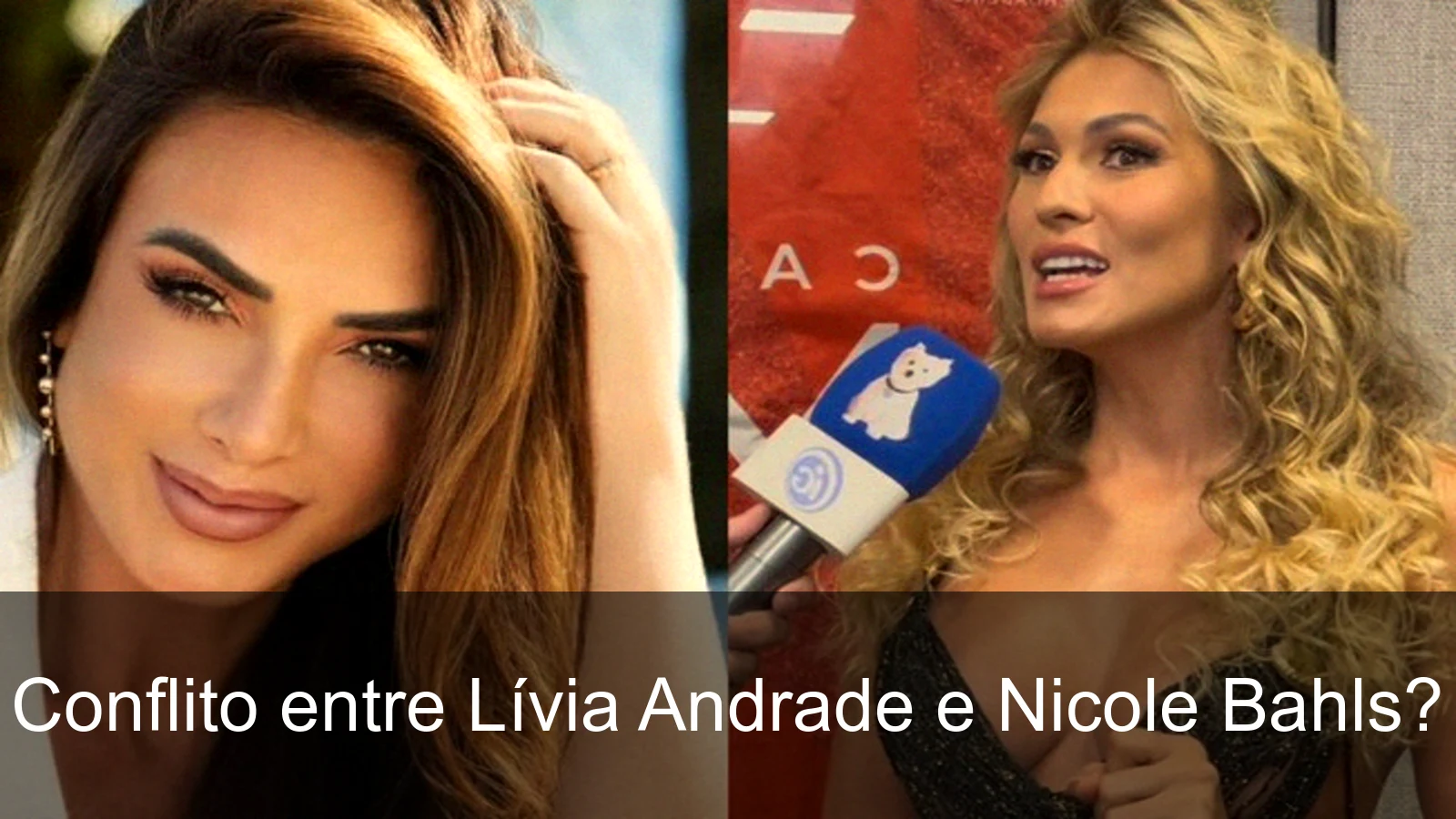 Lívia Andrade desmente rumores sobre Nicole Bahls