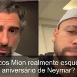 Marcos Mion é alfinetado por Neymar por esquecer aniversário!