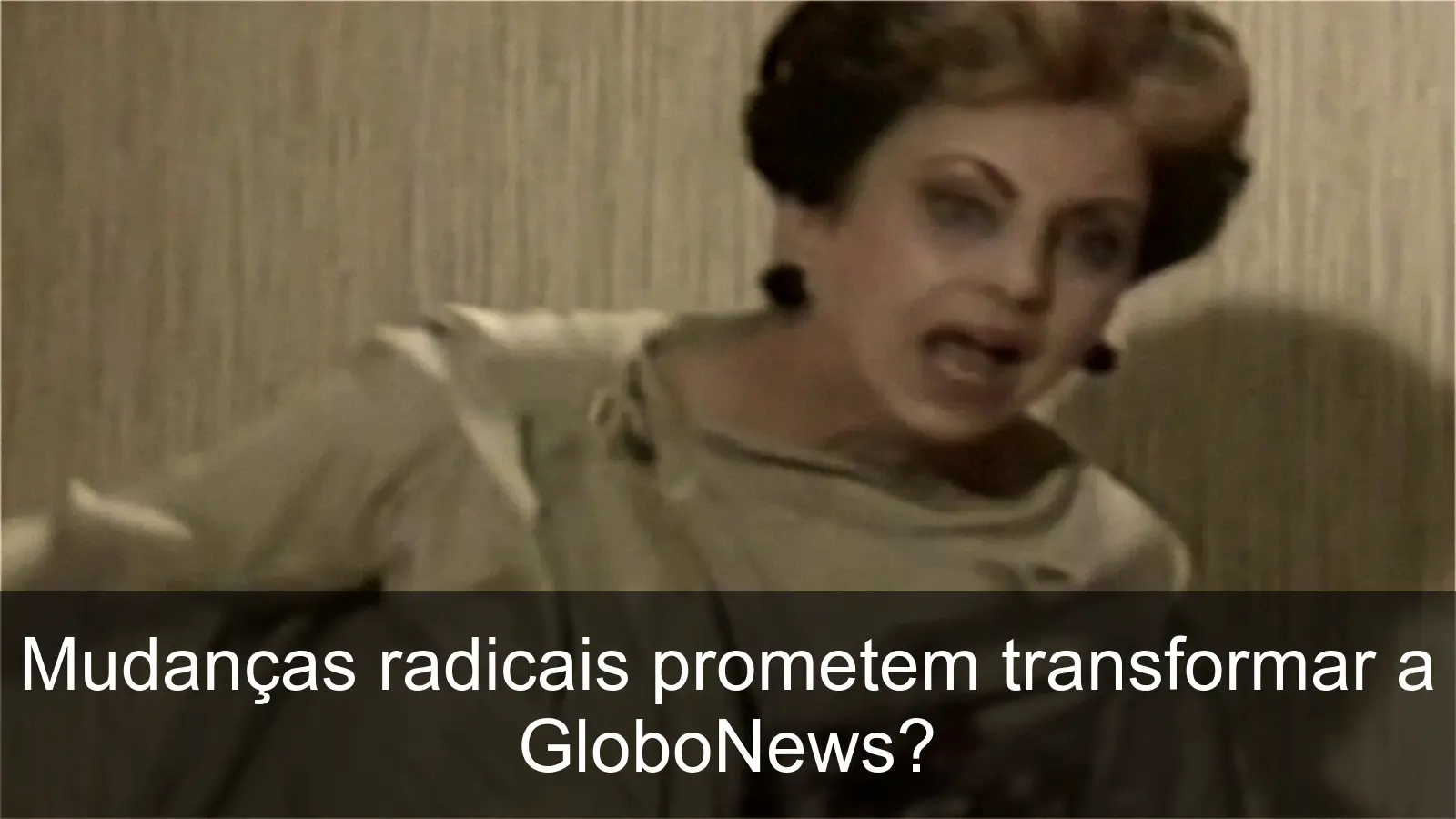 Novo estúdio da GloboNews em construção