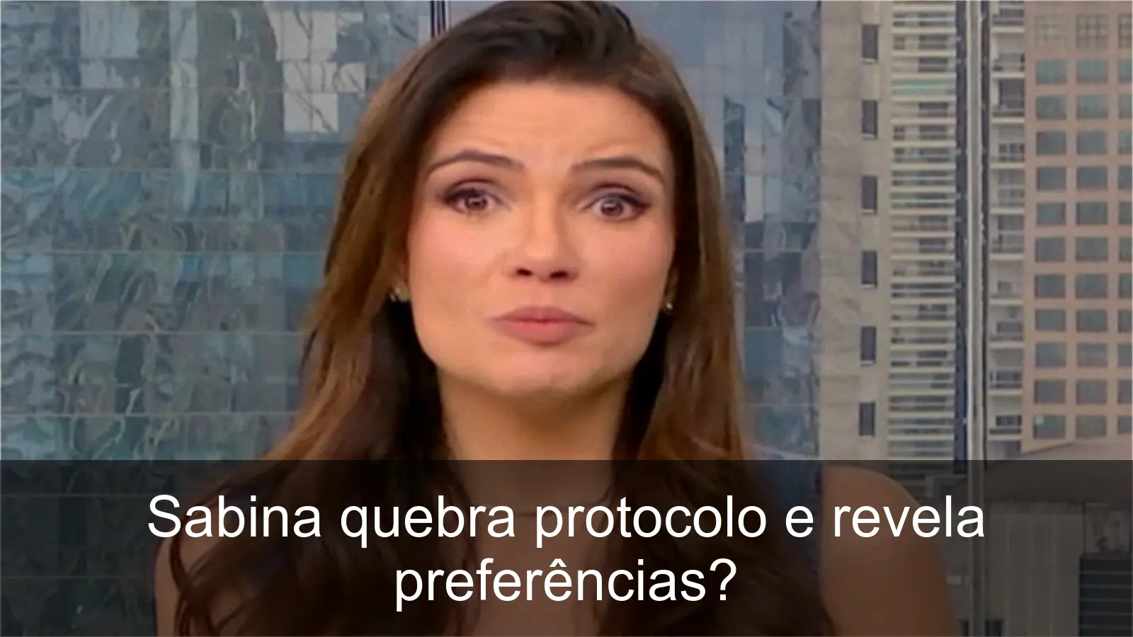 Sabina Simonato no Bom Dia São Paulo revelando sua paixão por novelas turcas