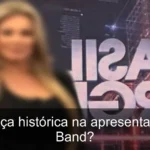 Sandra Redivo é a primeira mulher a apresentar Brasil Urgente!