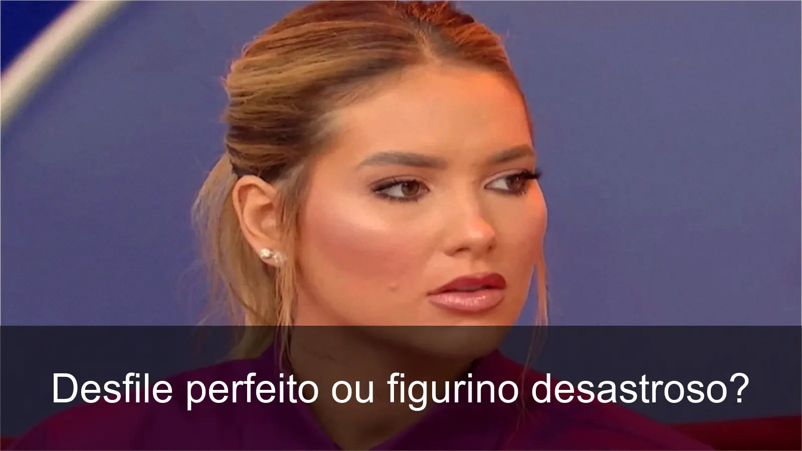 Virginia Fonseca durante ensaio para o Carnaval 2026