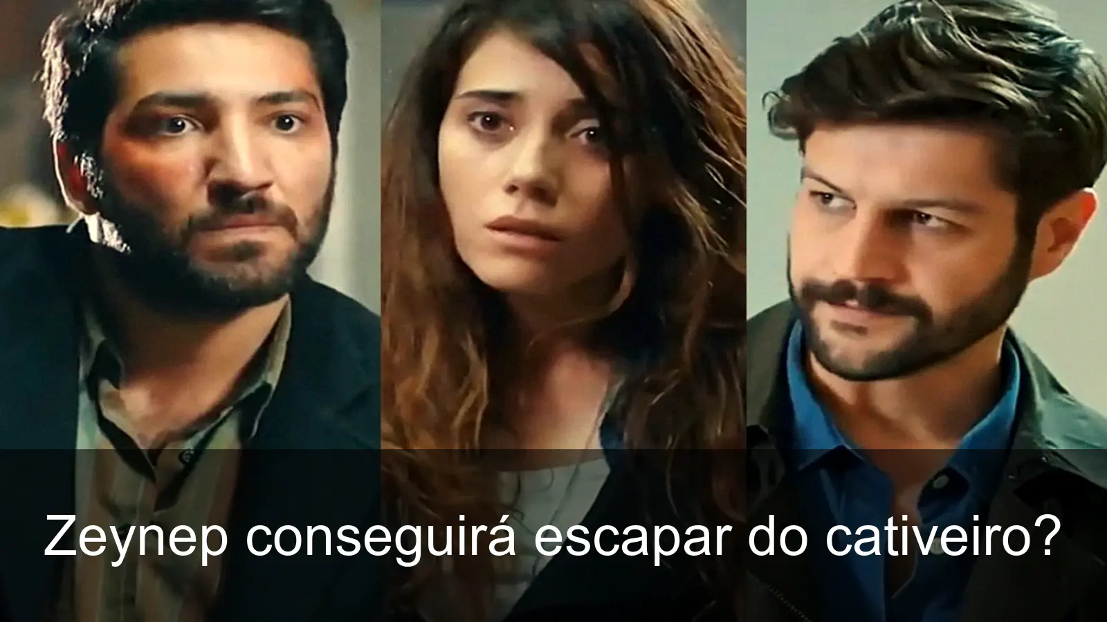 Zeynep vivendo momentos de tensão na novela Mãe