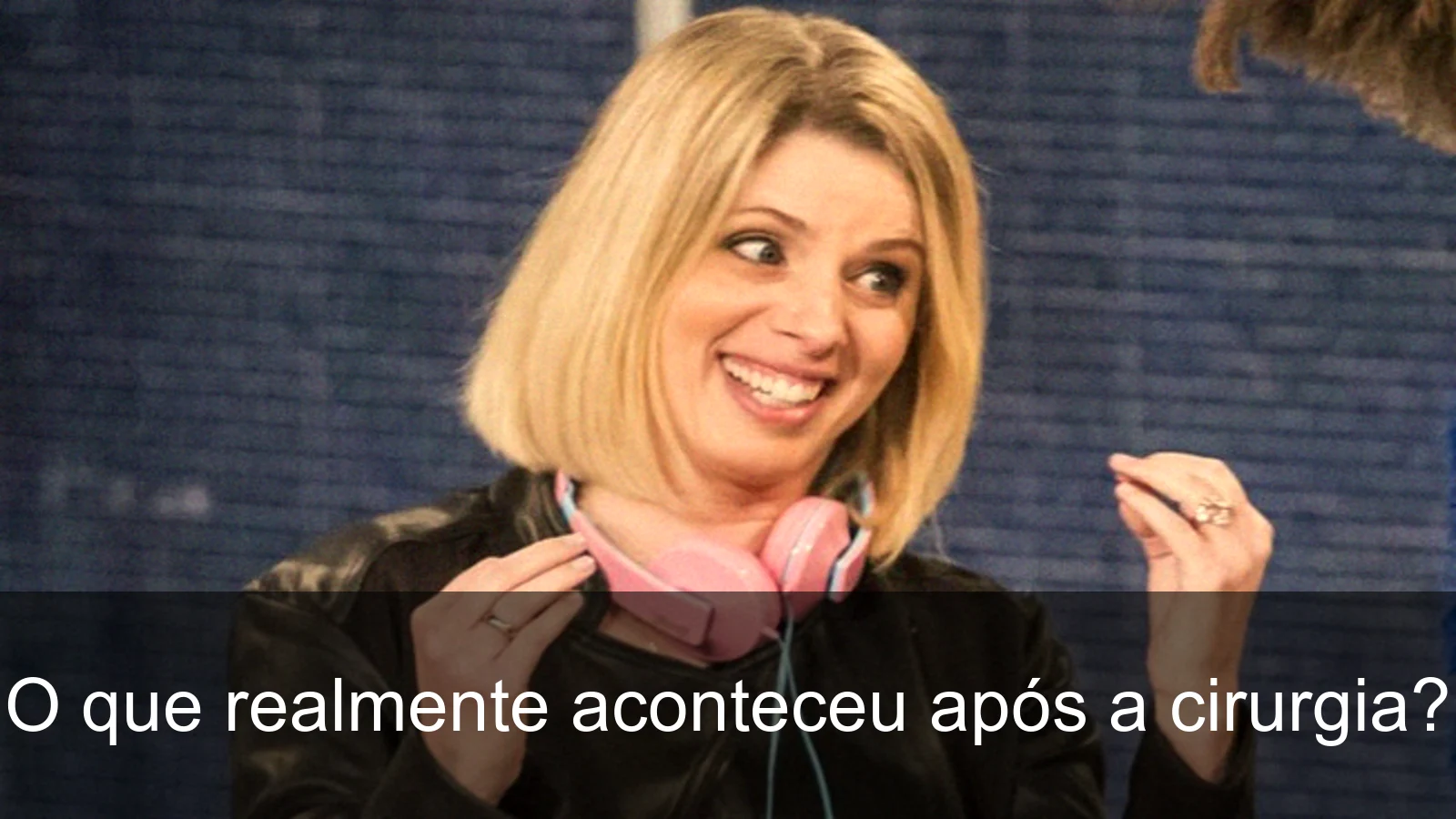 Daniele Valente durante sua jornada de superação