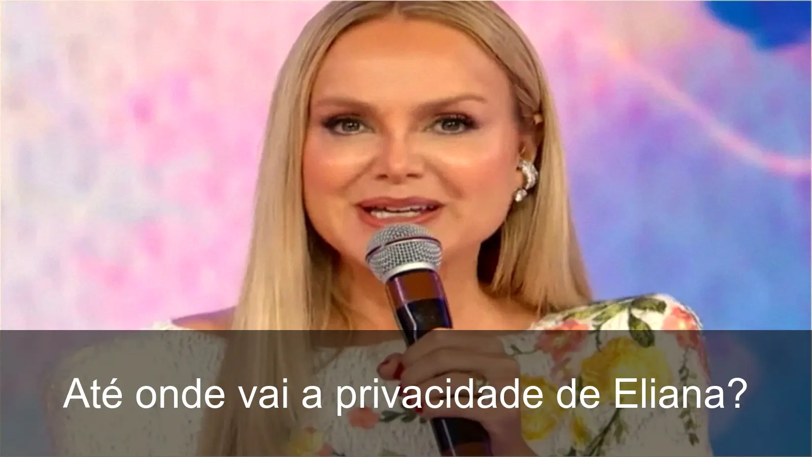 Eliana durante seu retorno emocionante ao programa