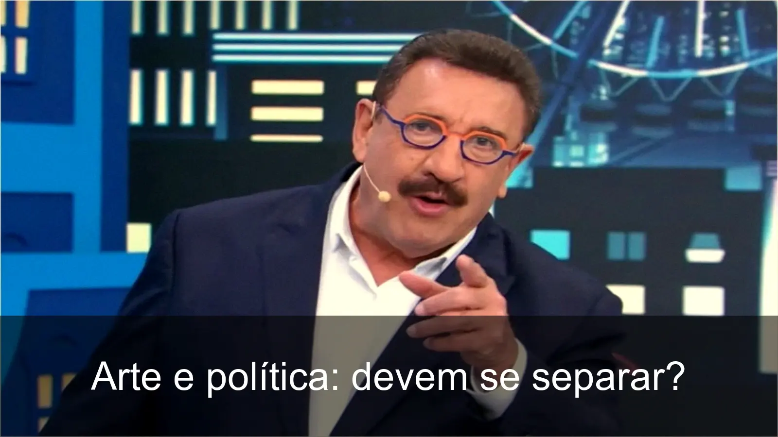 Ratinho critica Wagner Moura sobre a relação entre arte e política