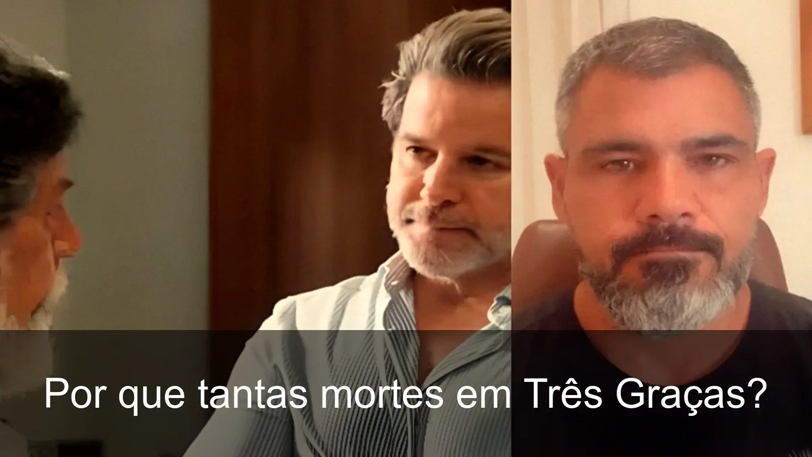 Cena dramática de Três Graças com mortes que mudam o rumo da novela